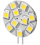 LED-lampa G4 3,0W, 3000K, 150lm (vågrät montering)
