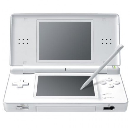 Nintendo DS Lite, vit, demo ex.