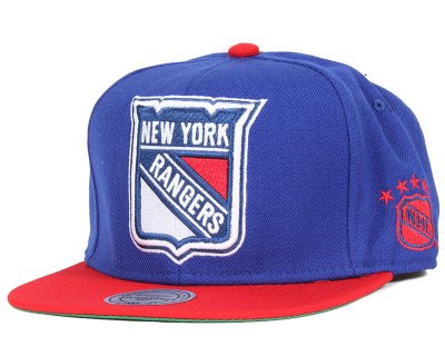 Mitchell & Ness - New York Rangers XL Logo 2 Tone Snapback