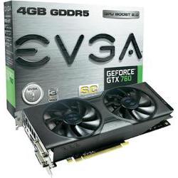 Grafikkort EVGA Nvidia? GeForce™ GTX760 Superclocked ACX Cooler 4 GB GDDR5