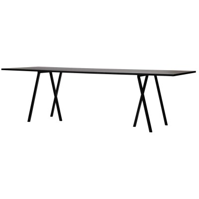 Loop Stand Table bord 200 cm, svart