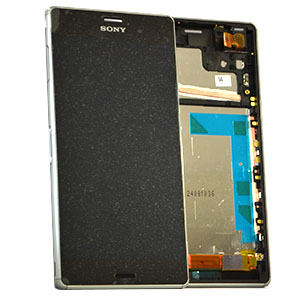 Sony Xperia Z3 Komplett LCD/Digitizer/Ram, Silver